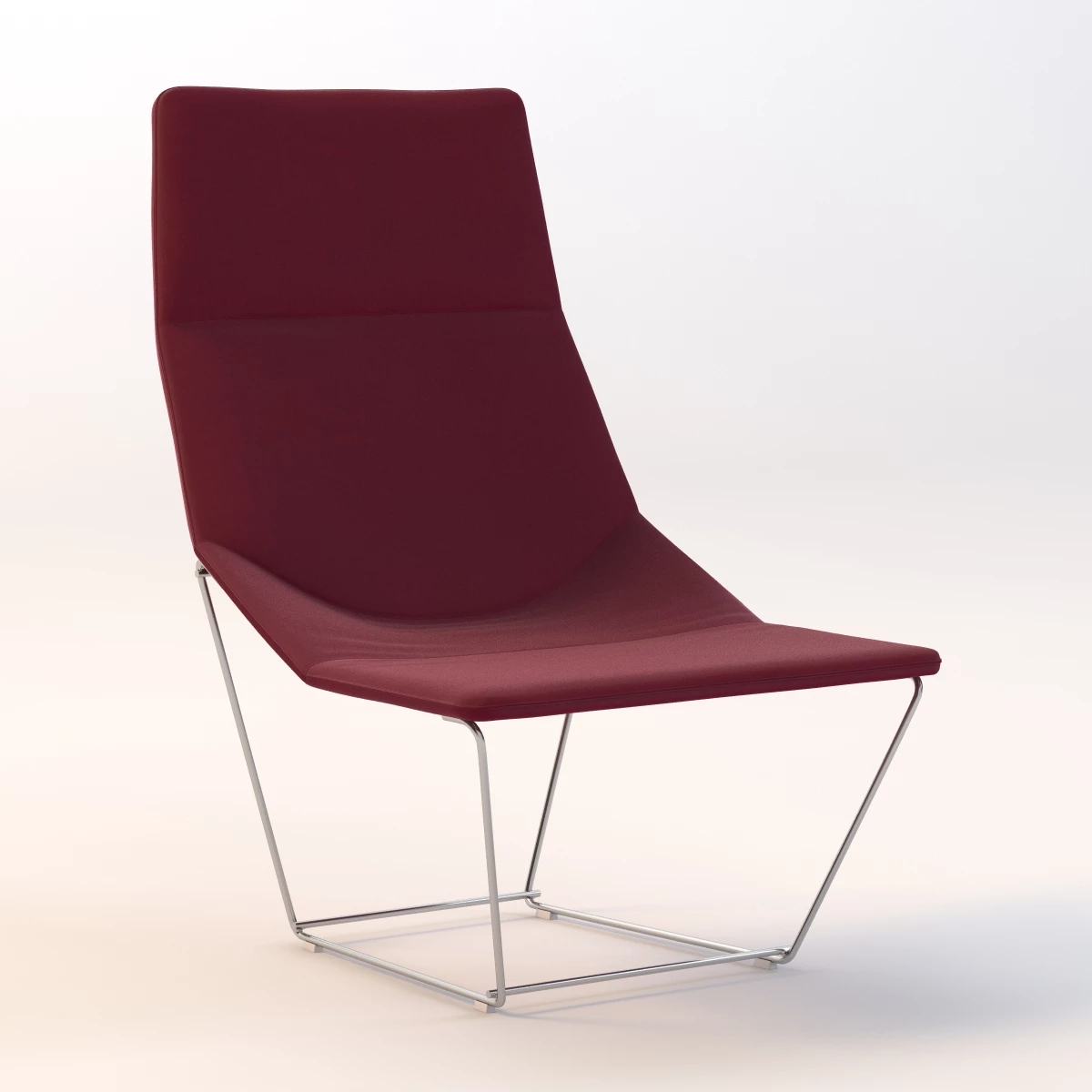 Ace Classic Lounge Chair 3D Model_01