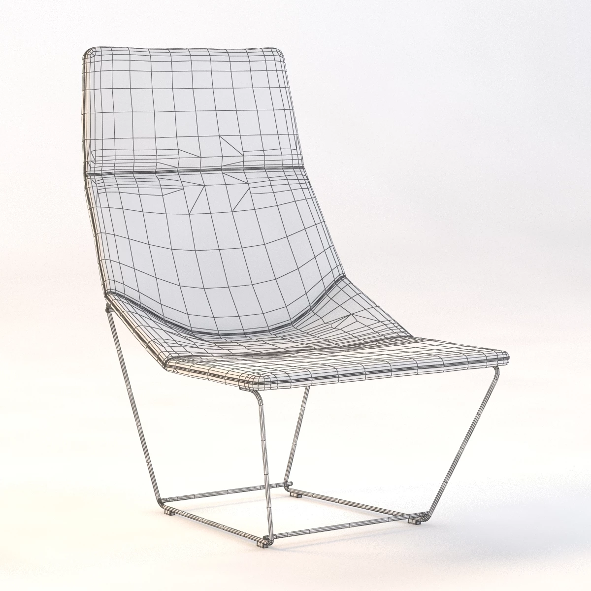 Ace Classic Lounge Chair 3D Model_04
