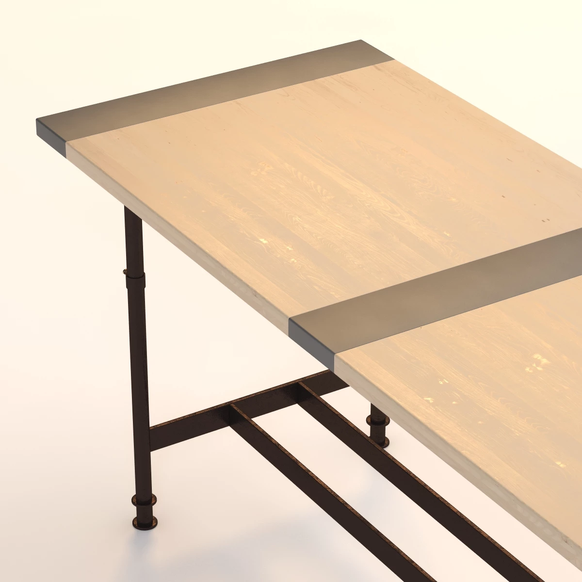 Adjustable Breadboard Table 3D Model_08
