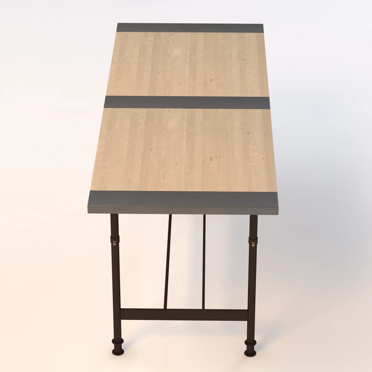 Adjustable Breadboard Table 3D Model_04