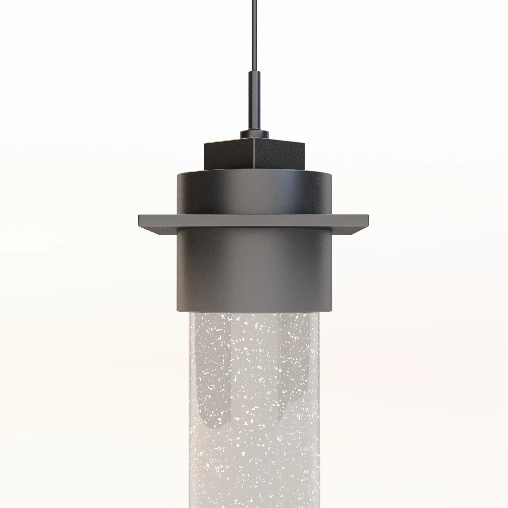Airis Medium Vintage Platinum Pendant Light 3D Model_01