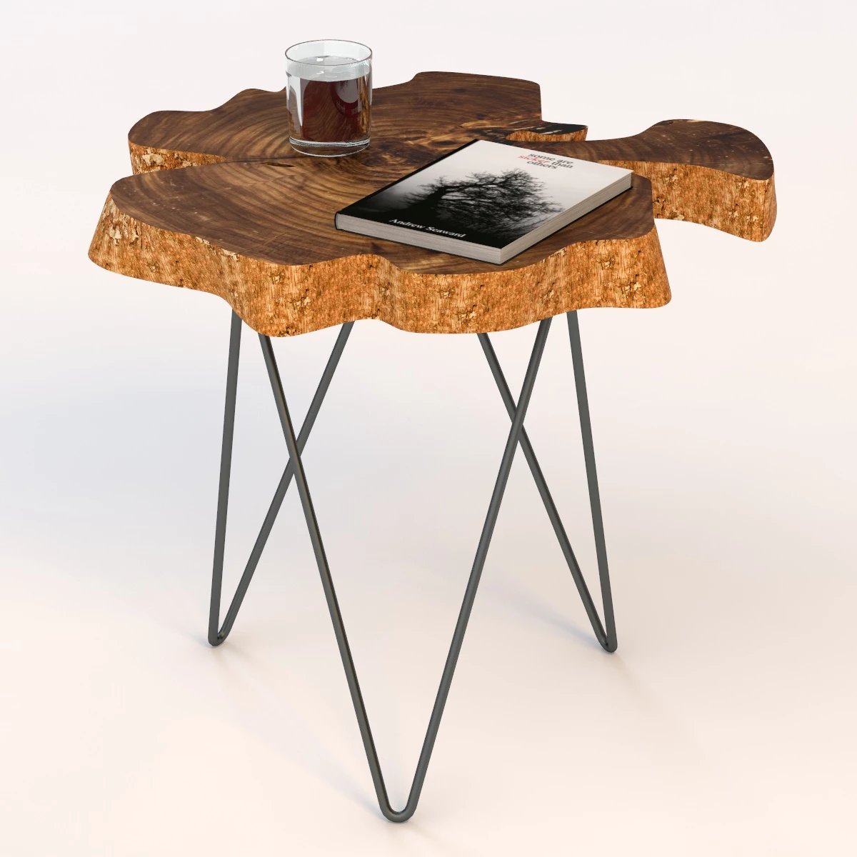 Albion Burl Slice Tables 3D Model_05