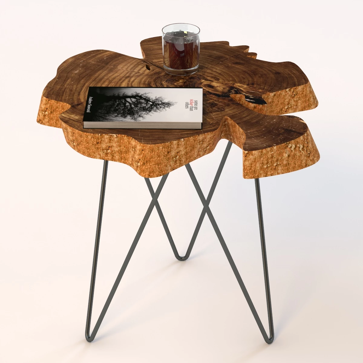 Albion Burl Slice Tables 3D Model_04
