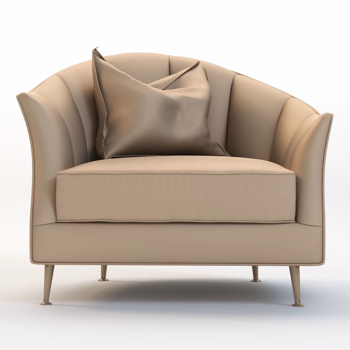Alexandrine Gauche Chair 3D Model_010