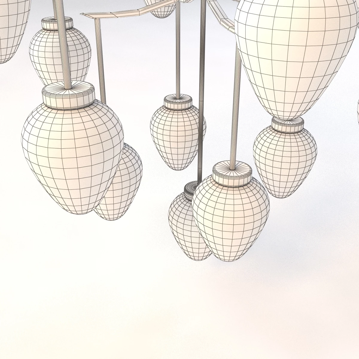 Alison Berger Chamber Chandelier 3D Model_012