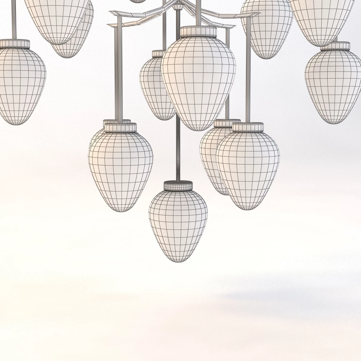 Alison Berger Chamber Chandelier 3D Model_010