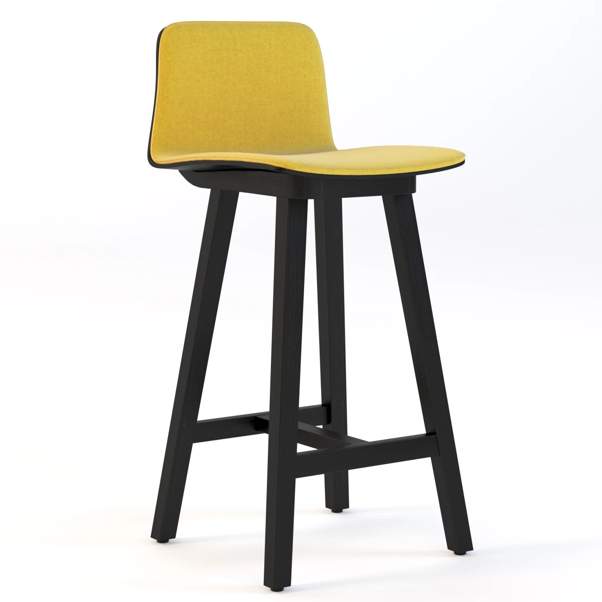 ALKI Kuskoa High Stool 3D Model_01