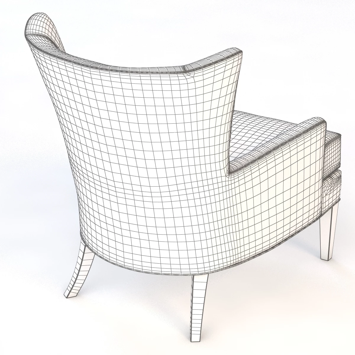 Angelina Chair 3D Model_06
