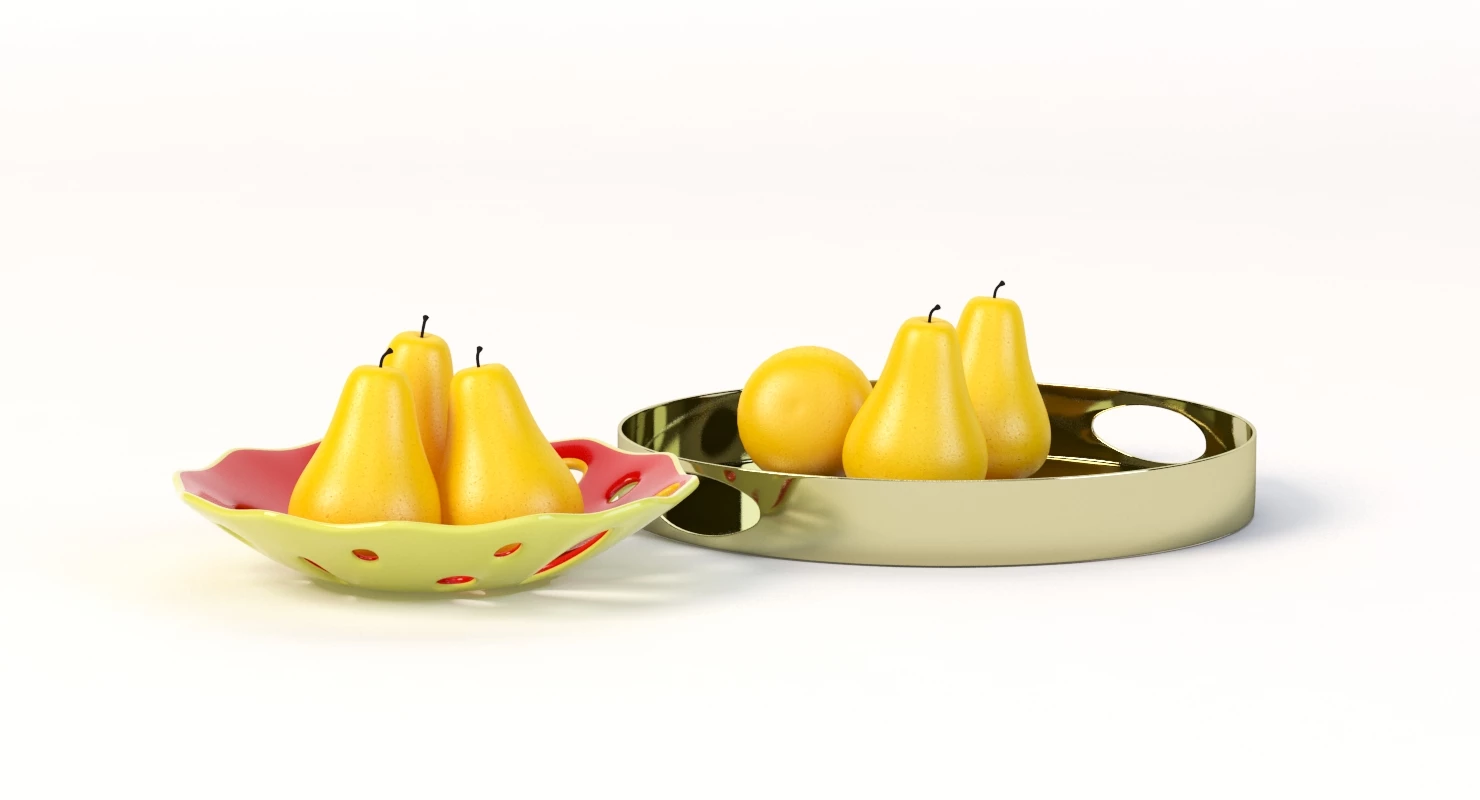 Angeline Round Mirrored Metal Decorative Centerpiece Tray By Kate And Laurel 3D Model_07