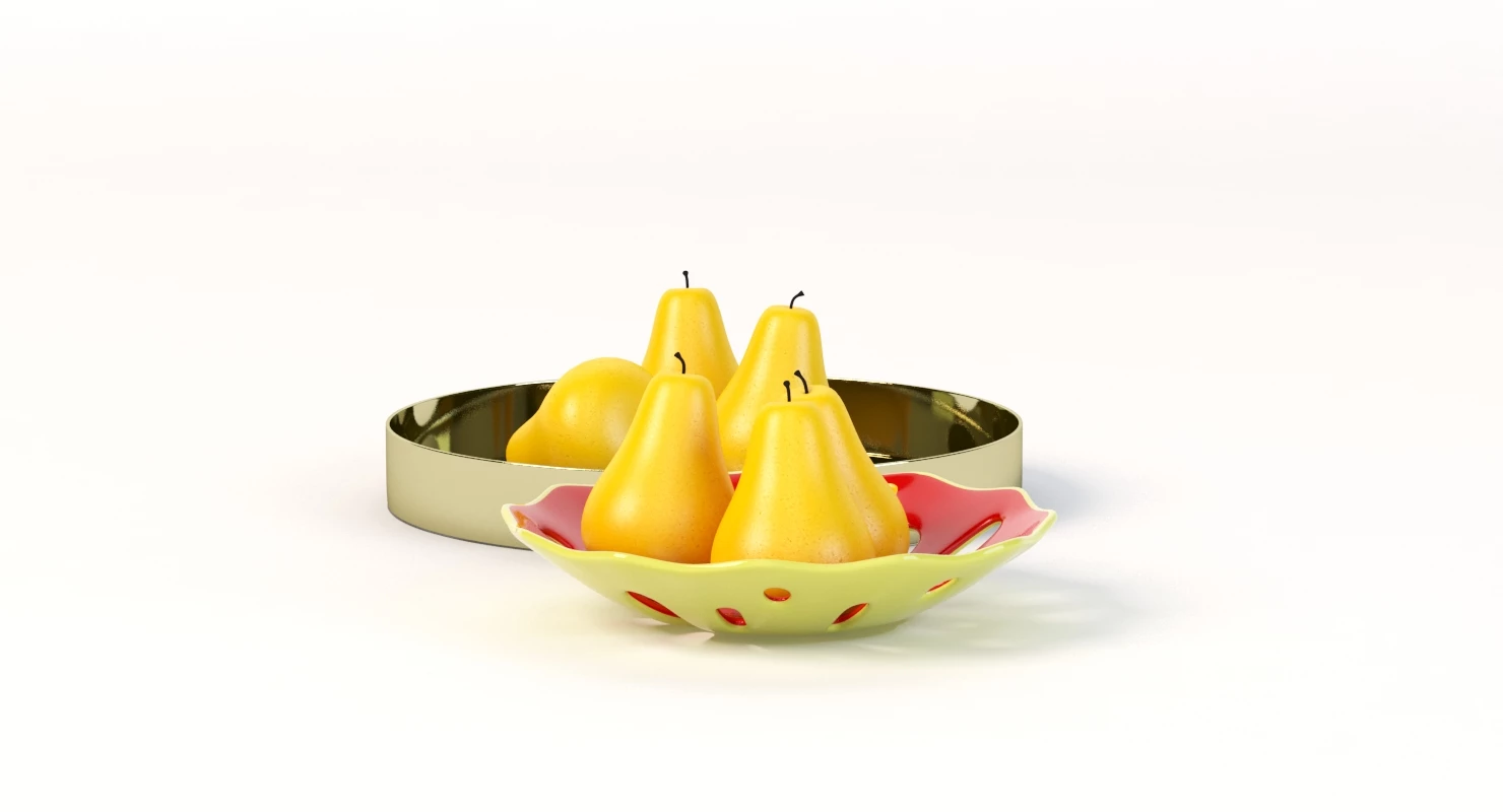 Angeline Round Mirrored Metal Decorative Centerpiece Tray By Kate And Laurel 3D Model_08