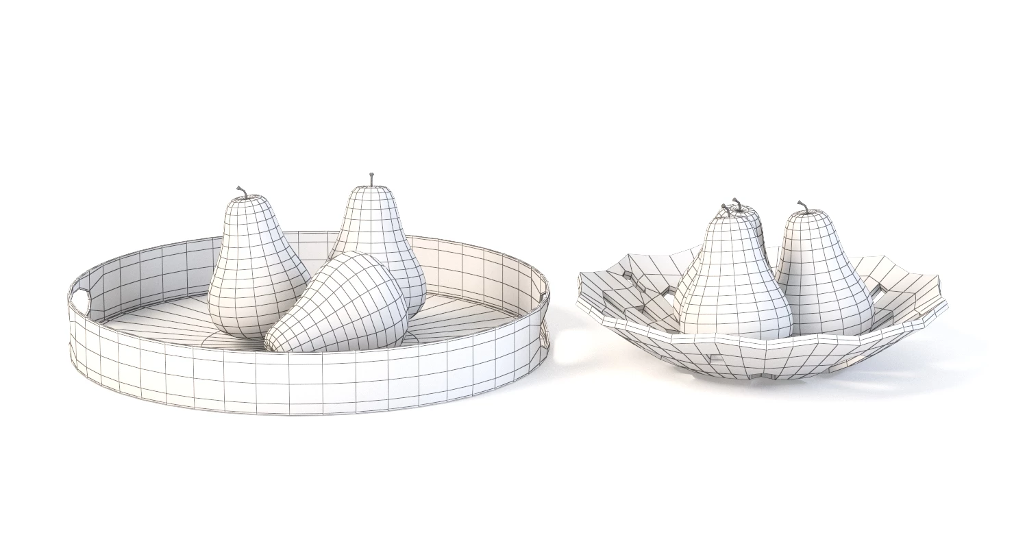 Angeline Round Mirrored Metal Decorative Centerpiece Tray By Kate And Laurel 3D Model_010