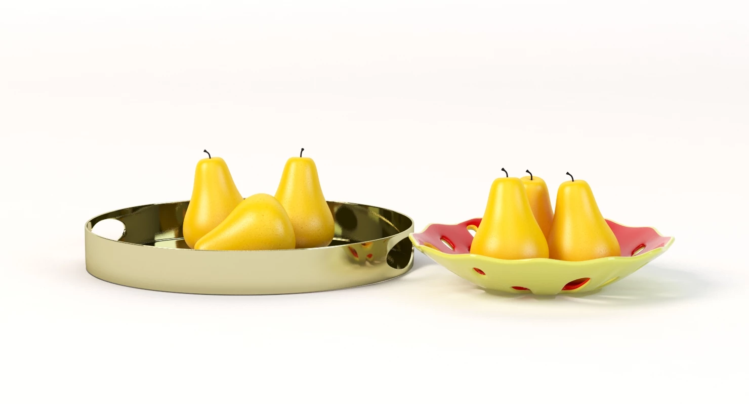 Angeline Round Mirrored Metal Decorative Centerpiece Tray By Kate And Laurel 3D Model_09