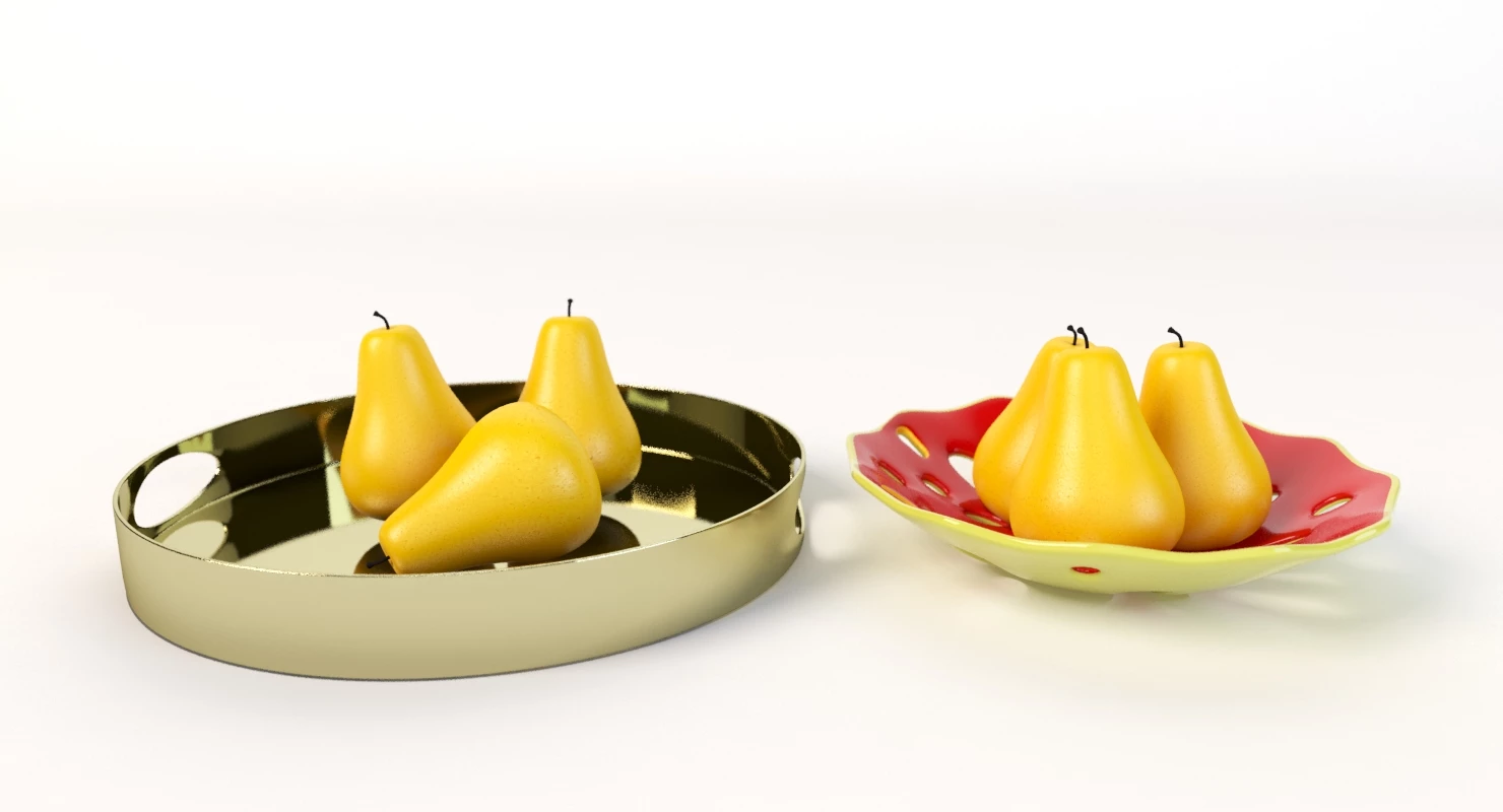 Angeline Round Mirrored Metal Decorative Centerpiece Tray By Kate And Laurel 3D Model_03