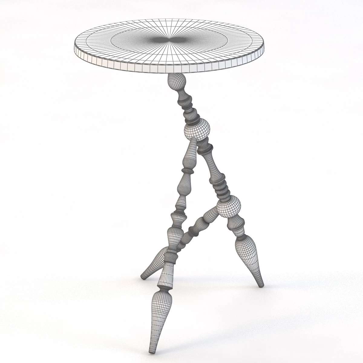 Annabelle Table 3D Model_03