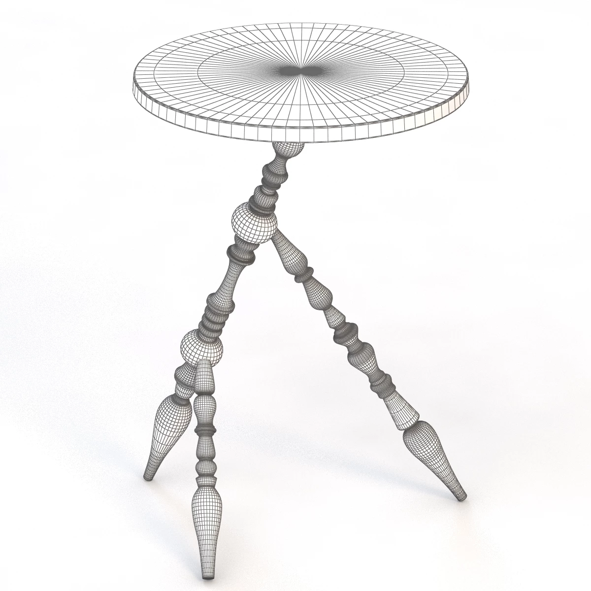 Annabelle Table 3D Model_06