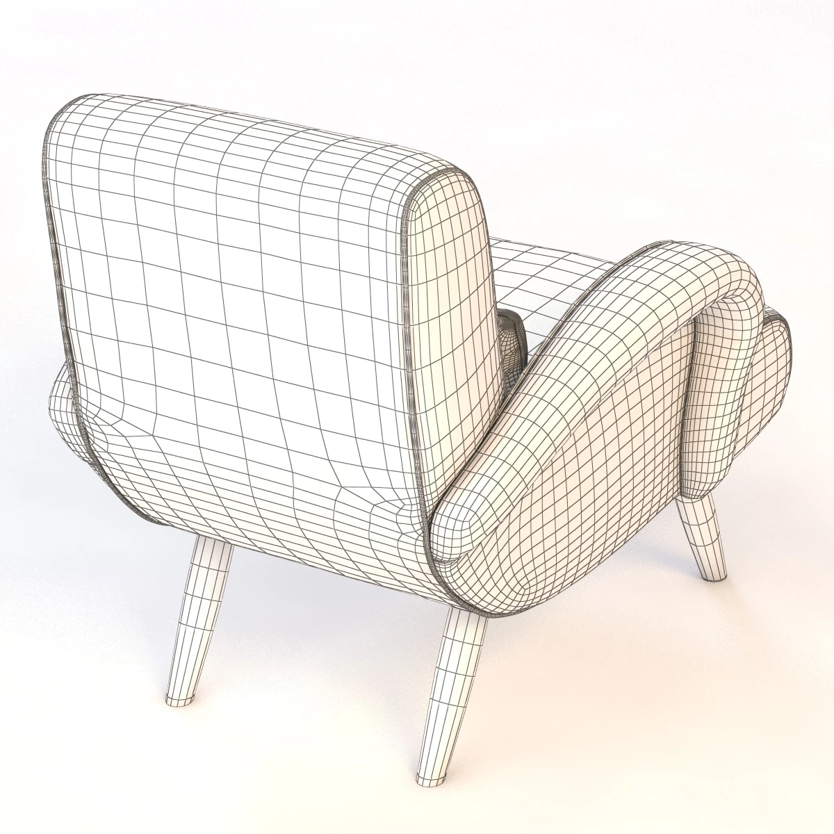 Arteriors Trilby Chair 3D Model_07