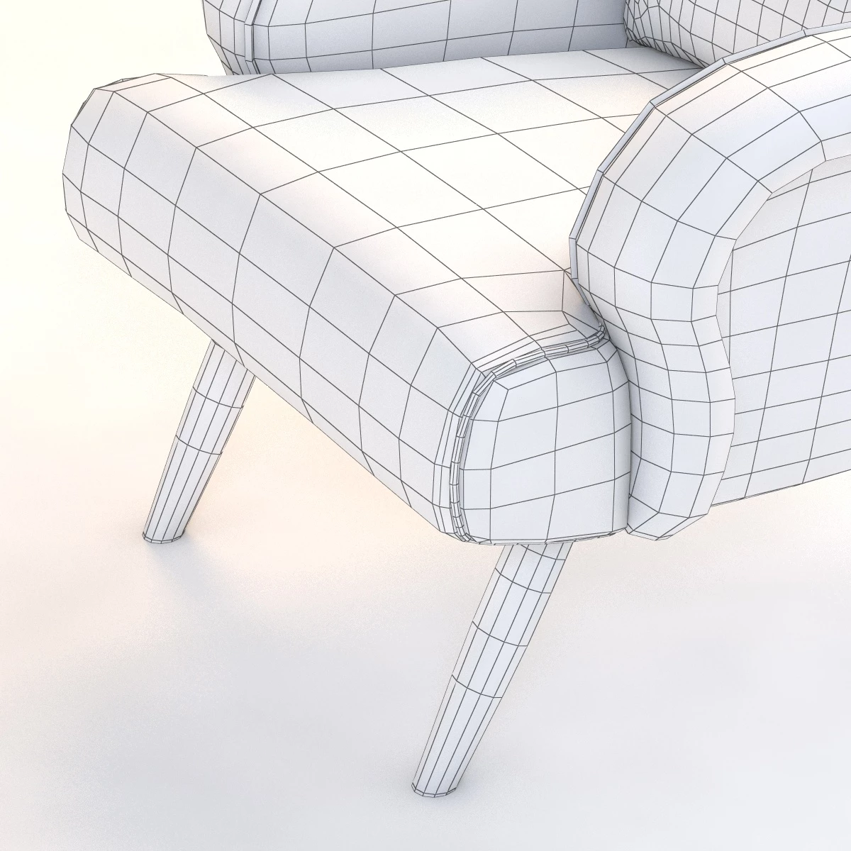 Arteriors Trilby Chair 3D Model_012