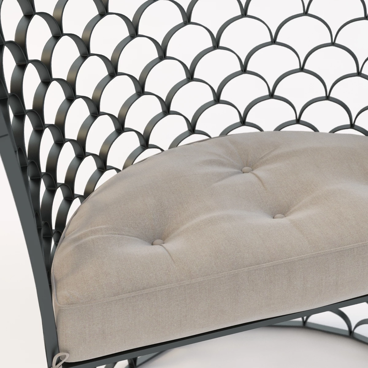 Arteriors Vero Contemporary Chair 3D Model_04