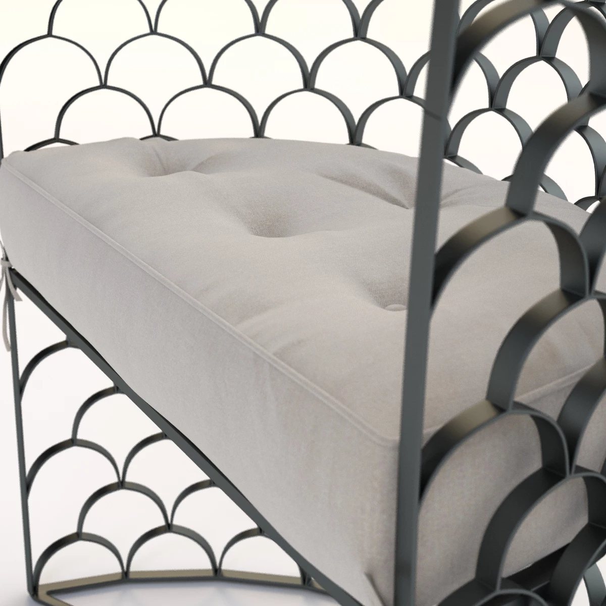 Arteriors Vero Contemporary Chair 3D Model_03