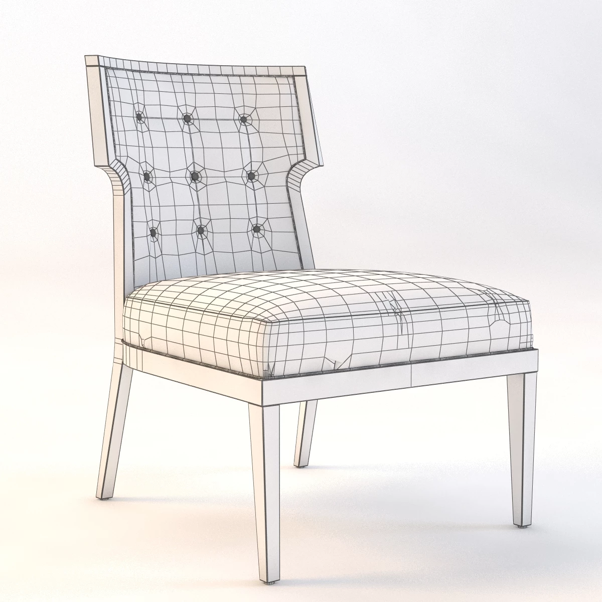 Atelier Dining Chair 110001 3D Model_09