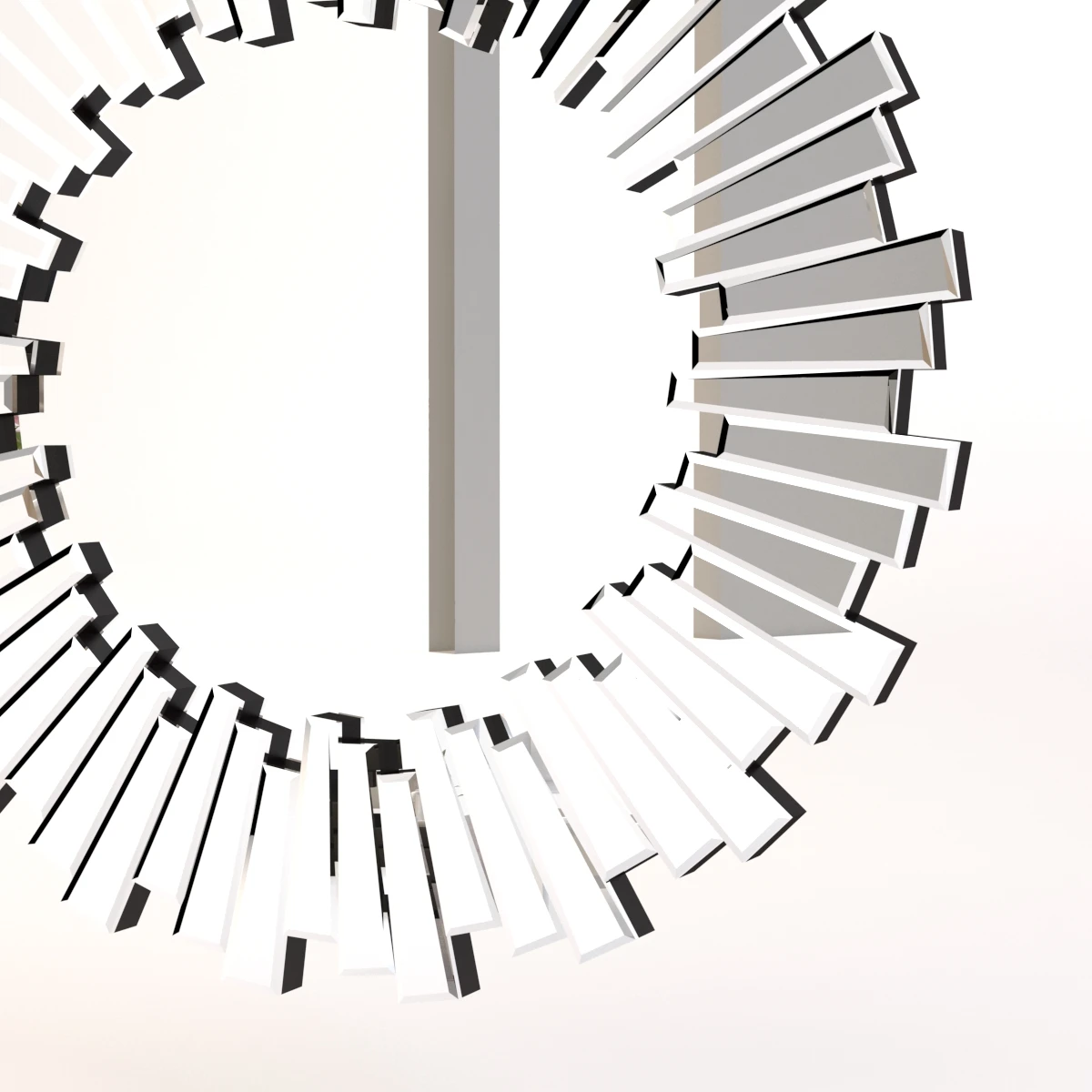 Avila Round Mirror 3D Model_09
