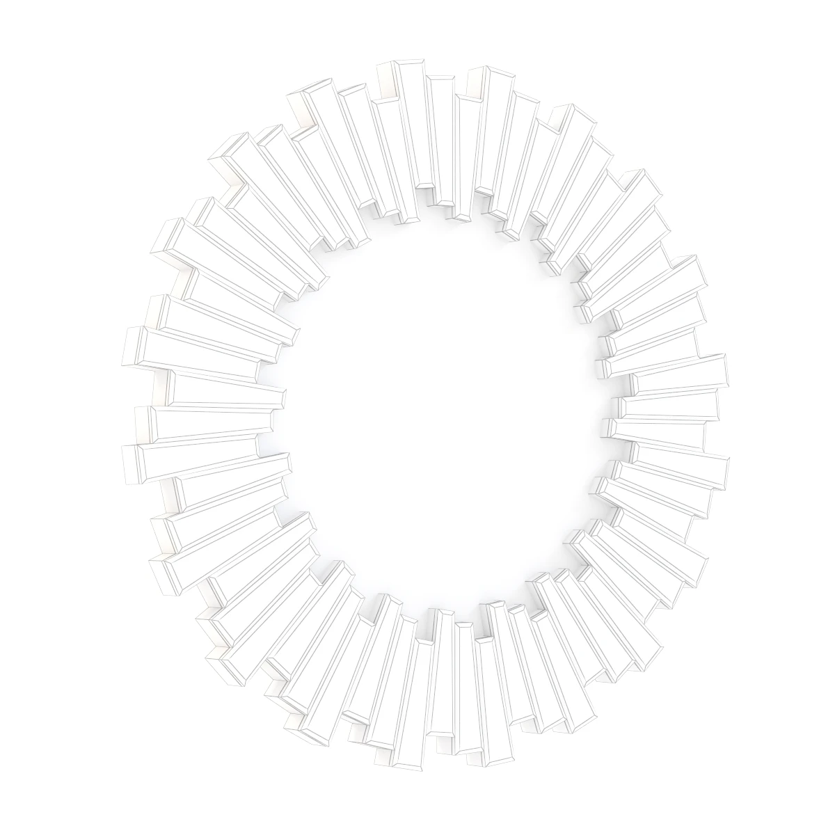 Avila Round Mirror 3D Model_03
