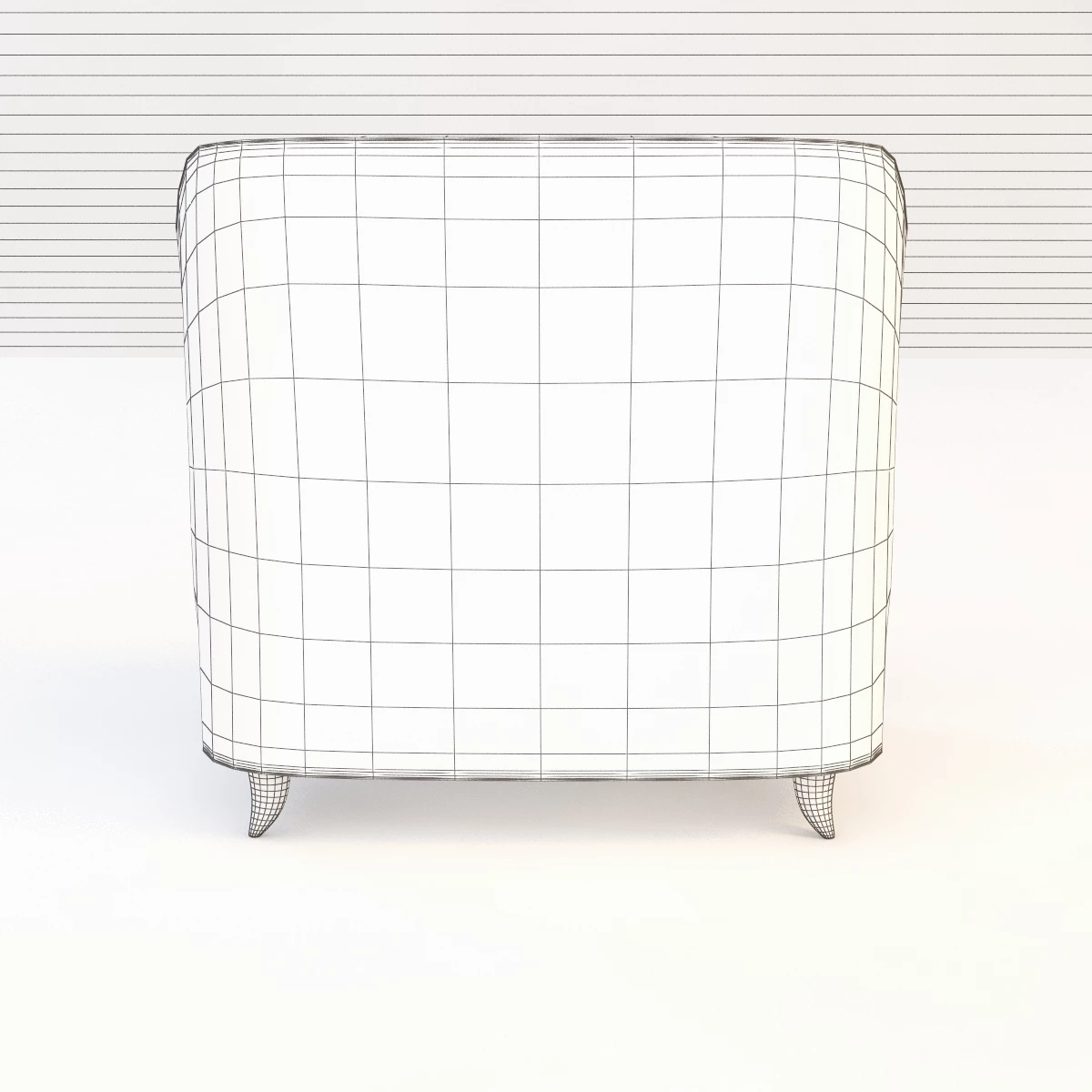 Baker Hermano Chair 3D Model_04