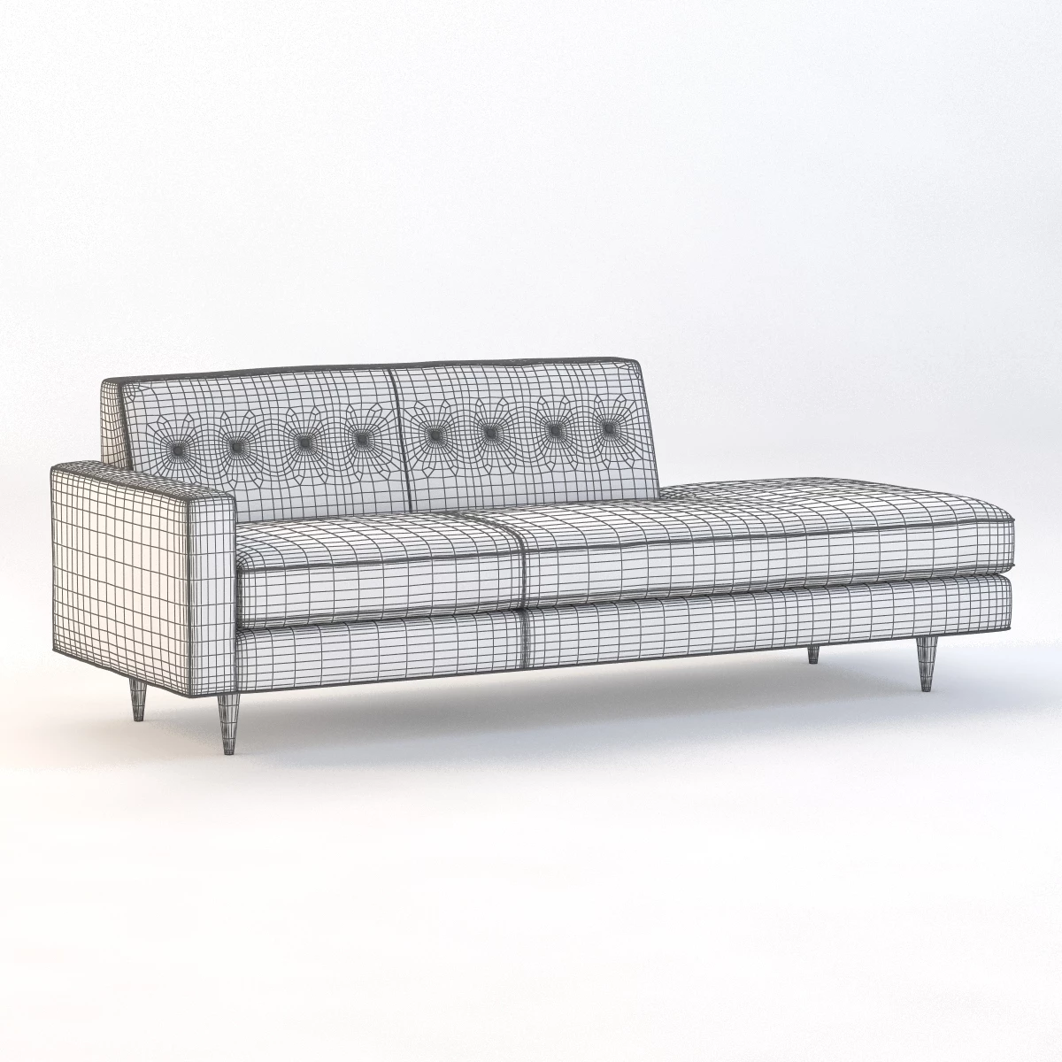 Bantam Studio Sleeper Sofa 3D Model_03