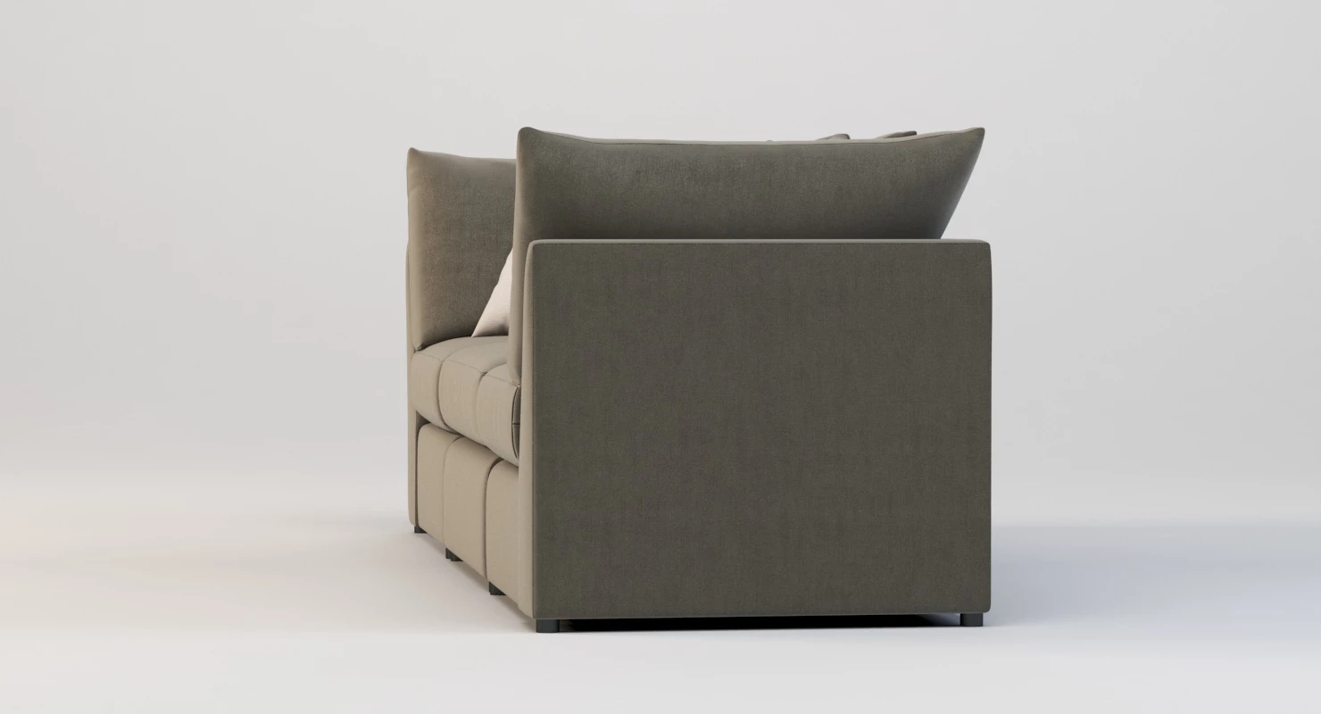 Bassett Beckham Pit Sectional Sofa Three Seater 3D Model_09