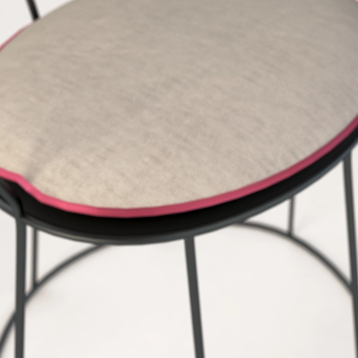 Baxter Gibellina Iron Chair by Antonino Sciortino 3D Model_010