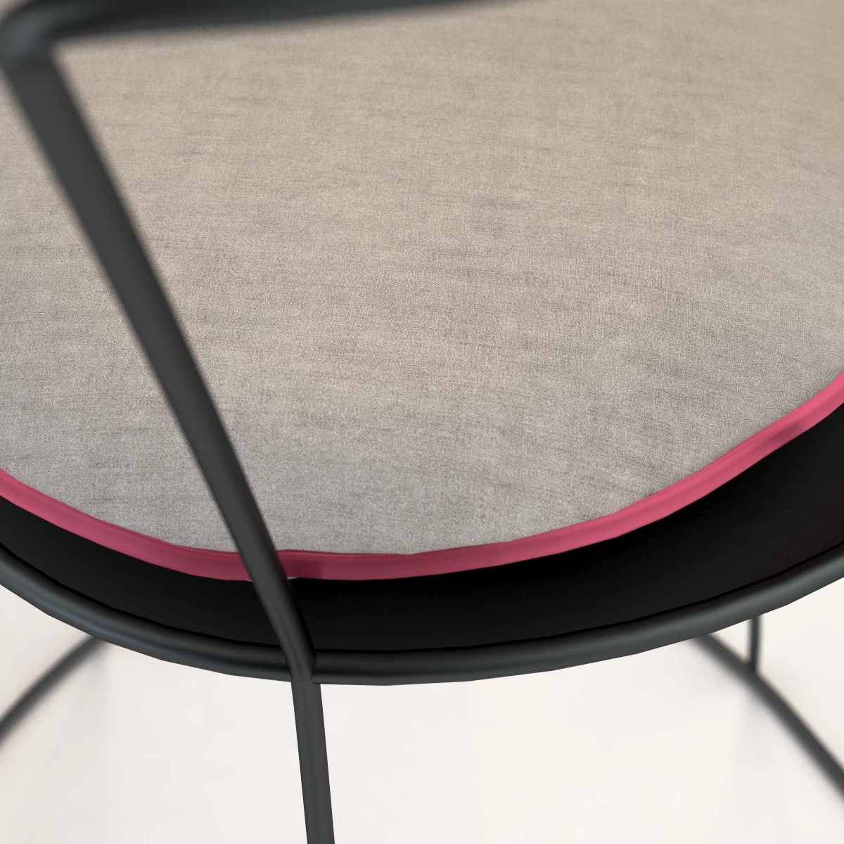 Baxter Gibellina Iron Chair by Antonino Sciortino 3D Model_09