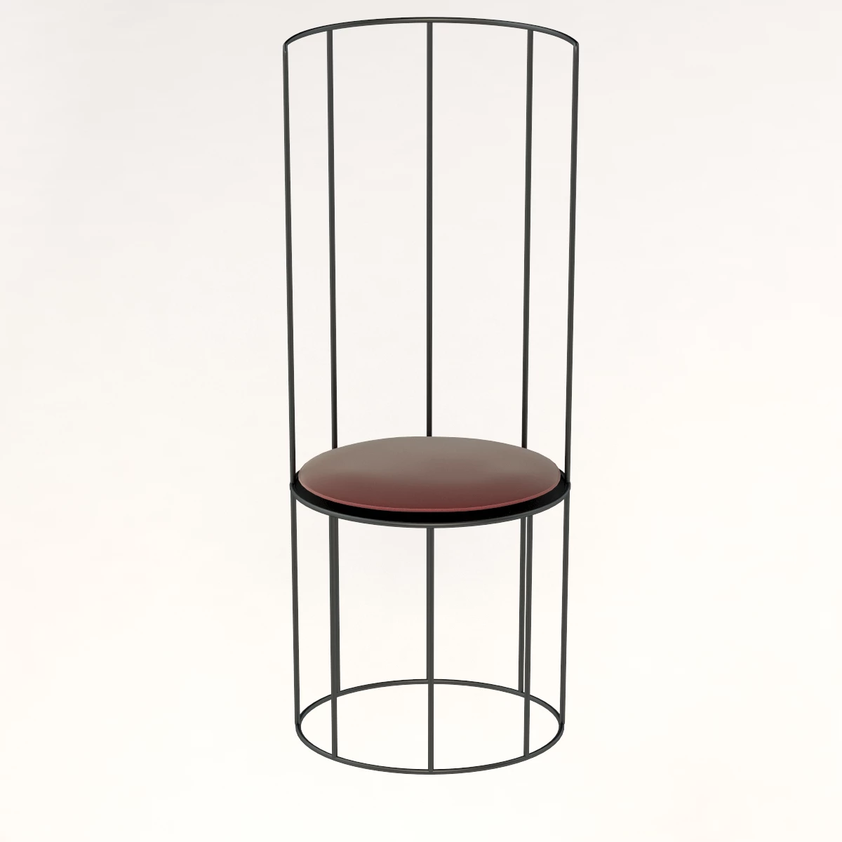Baxter Ginestra High Back Chair By Antonino Sciortino 3D Model_07