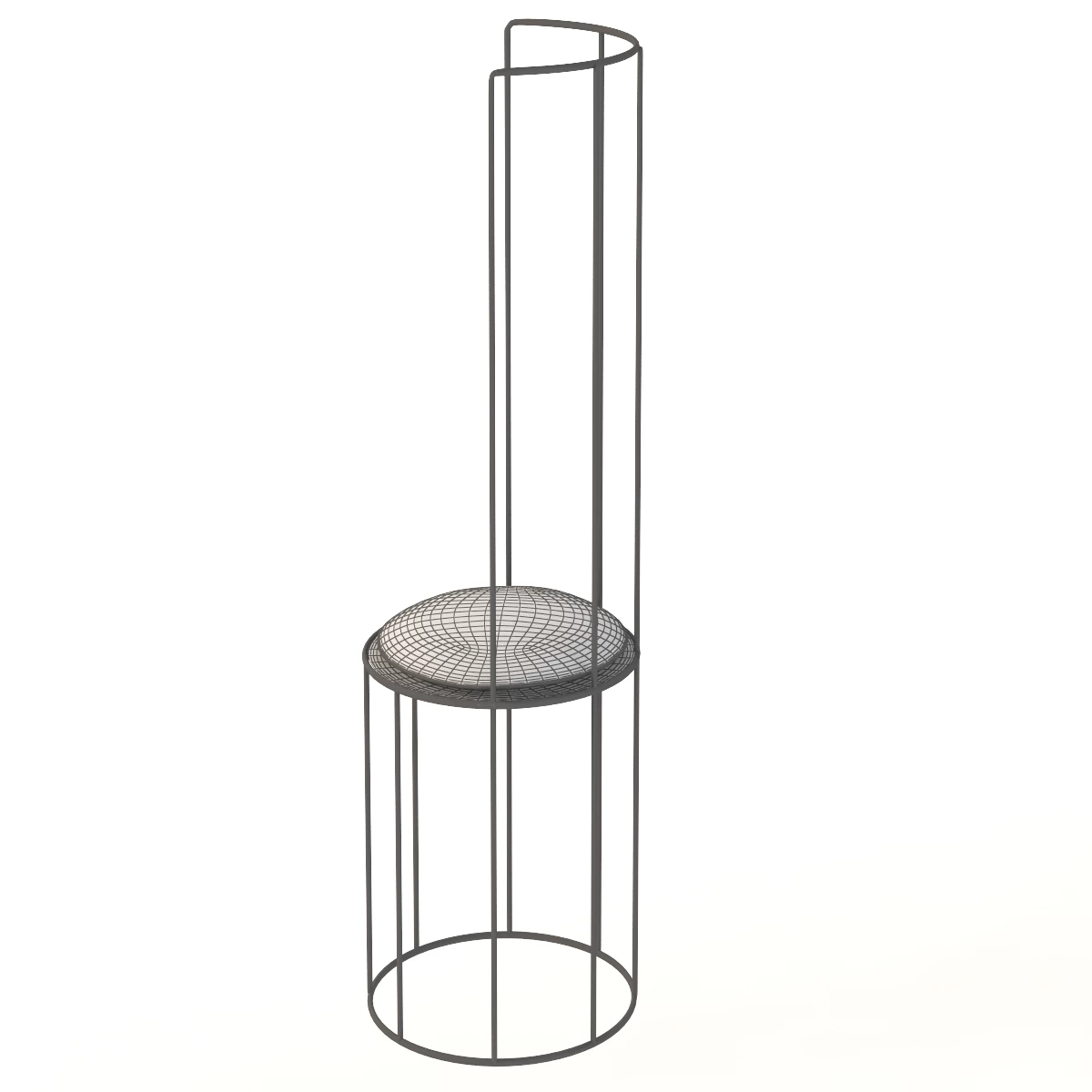 Baxter Ginestra High Back Chair By Antonino Sciortino 3D Model_011