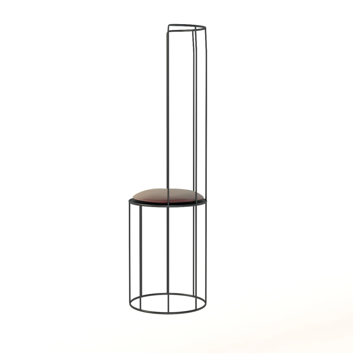 Baxter Ginestra High Back Chair By Antonino Sciortino 3D Model_08