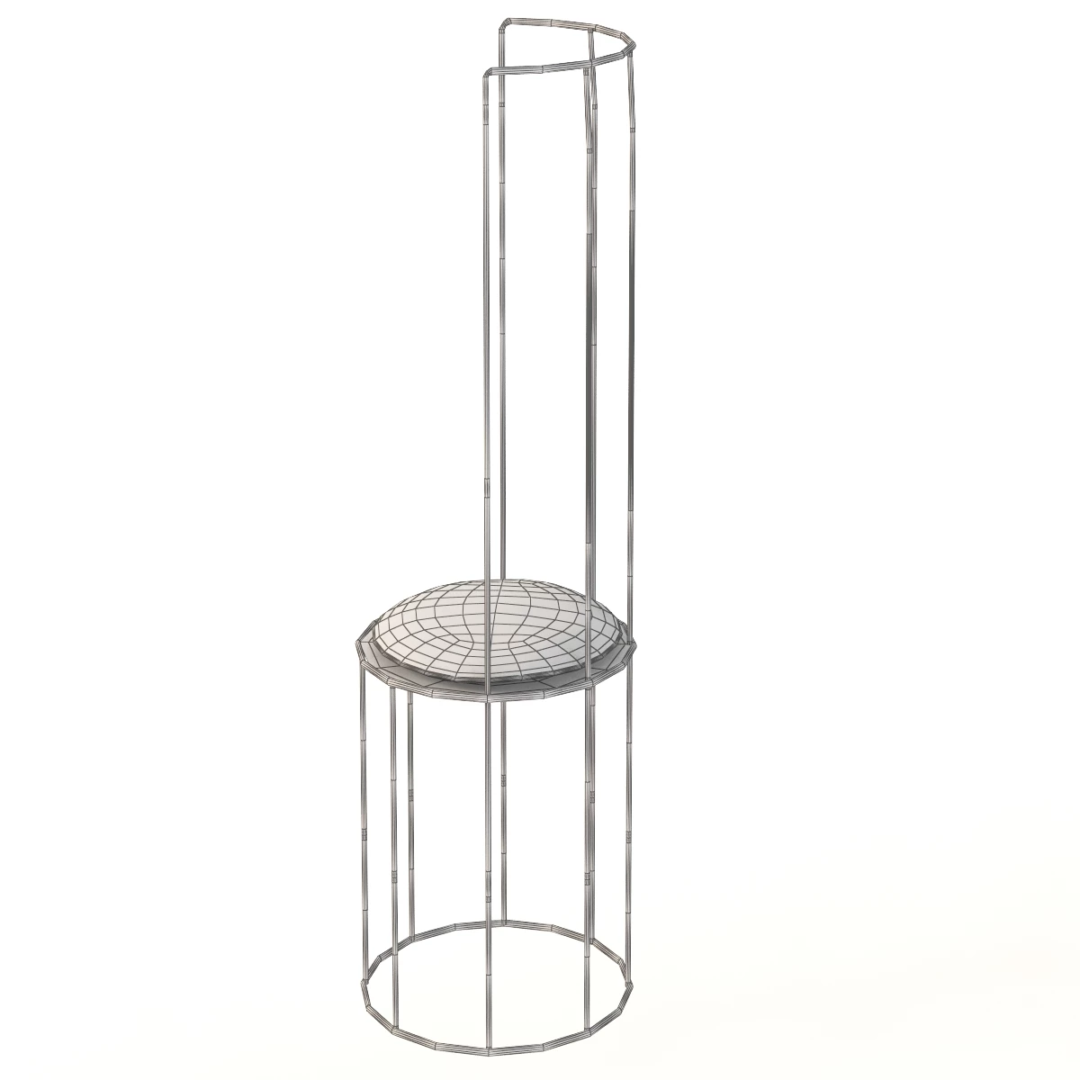 Baxter Ginestra High Back Chair By Antonino Sciortino 3D Model_013