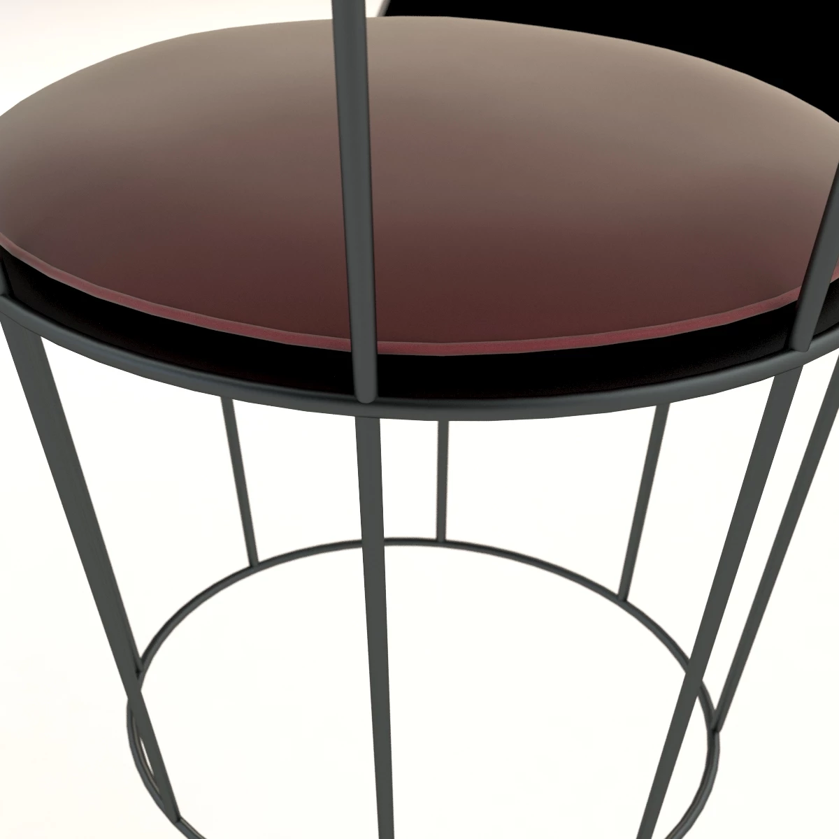 Baxter Ginestra High Back Chair By Antonino Sciortino 3D Model_09