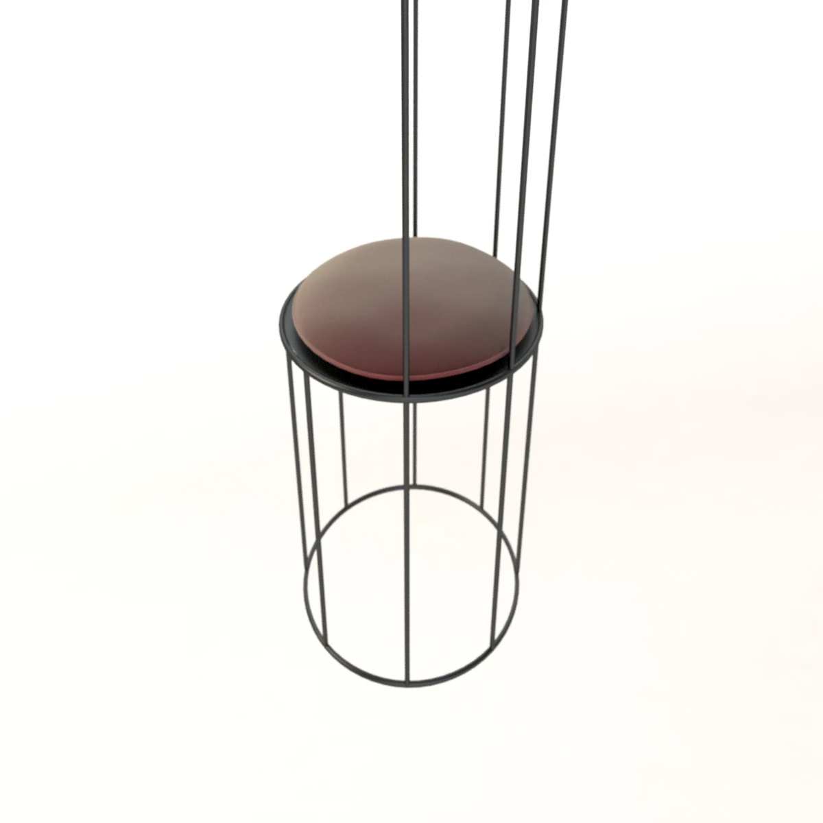Baxter Ginestra High Back Chair By Antonino Sciortino 3D Model_010