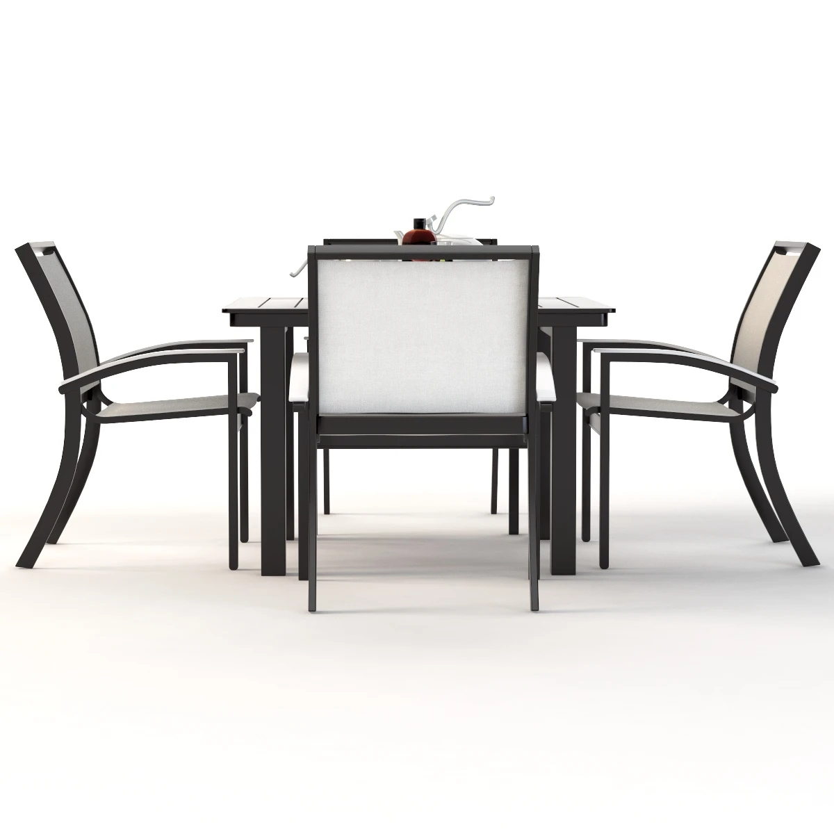 Bazza Dining Chair And Table Set 3D Model_08