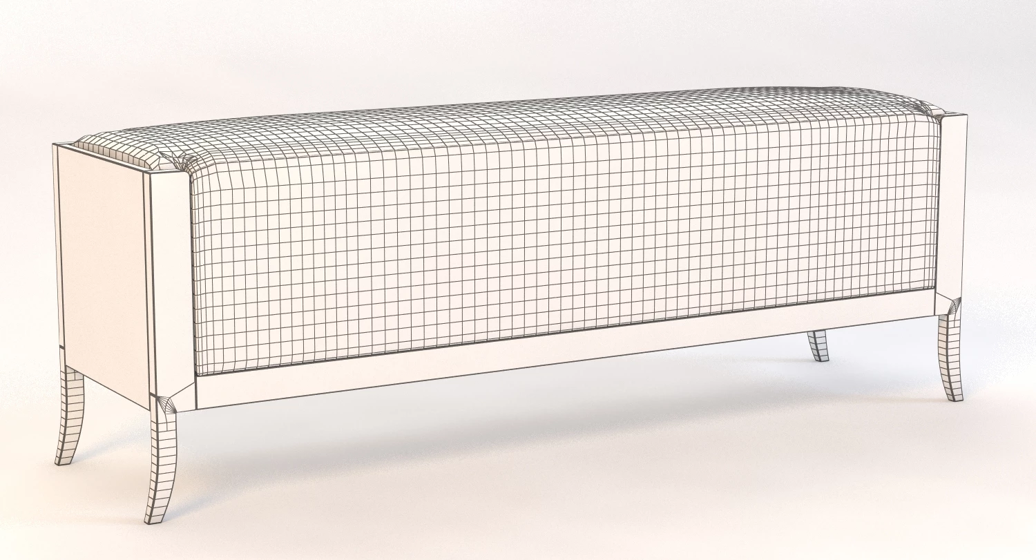 Bernhardt Haven Bench 3D Model_011
