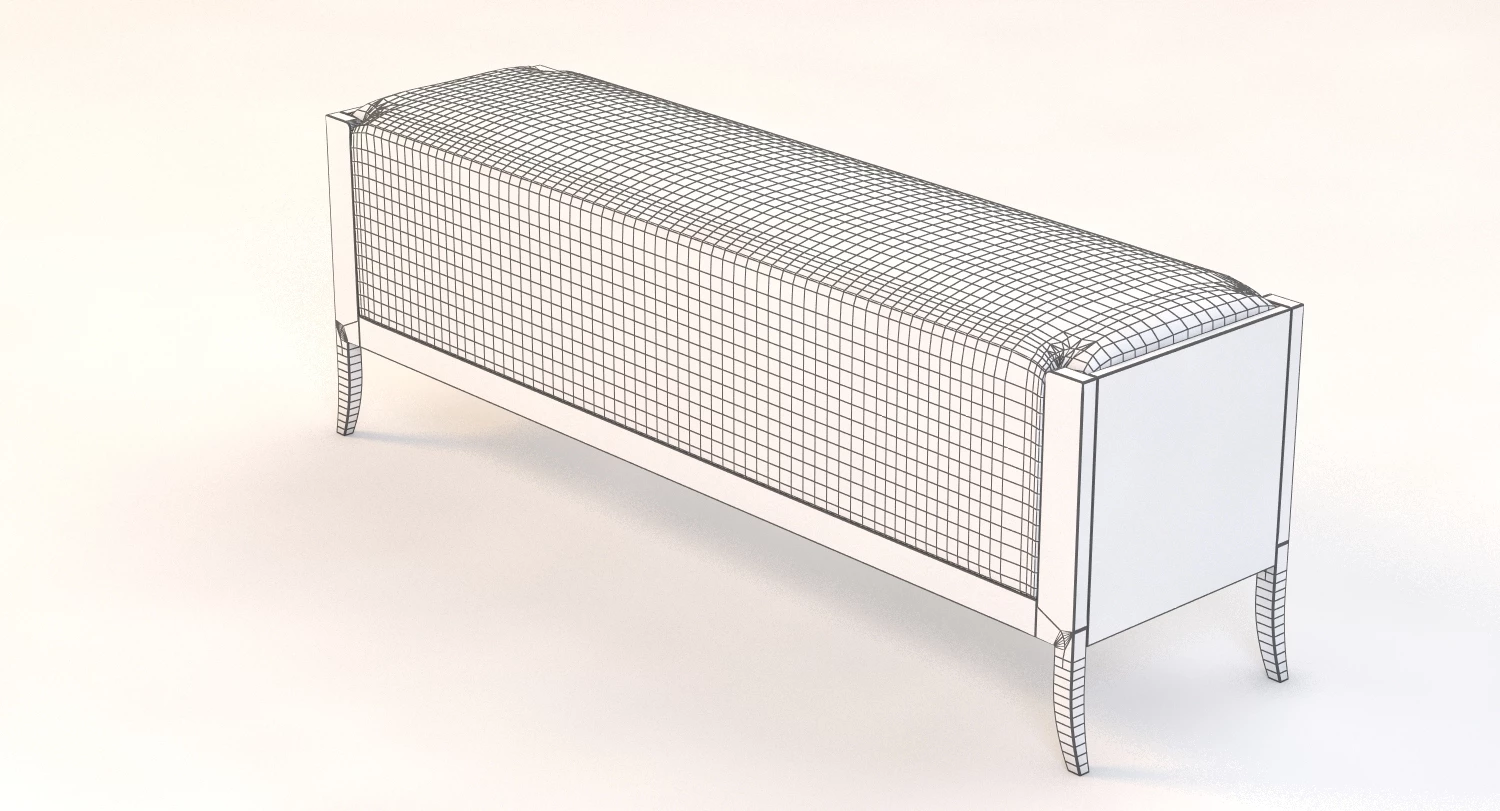 Bernhardt Haven Bench 3D Model_05