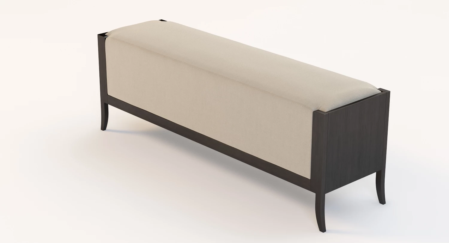 Bernhardt Haven Bench 3D Model_04