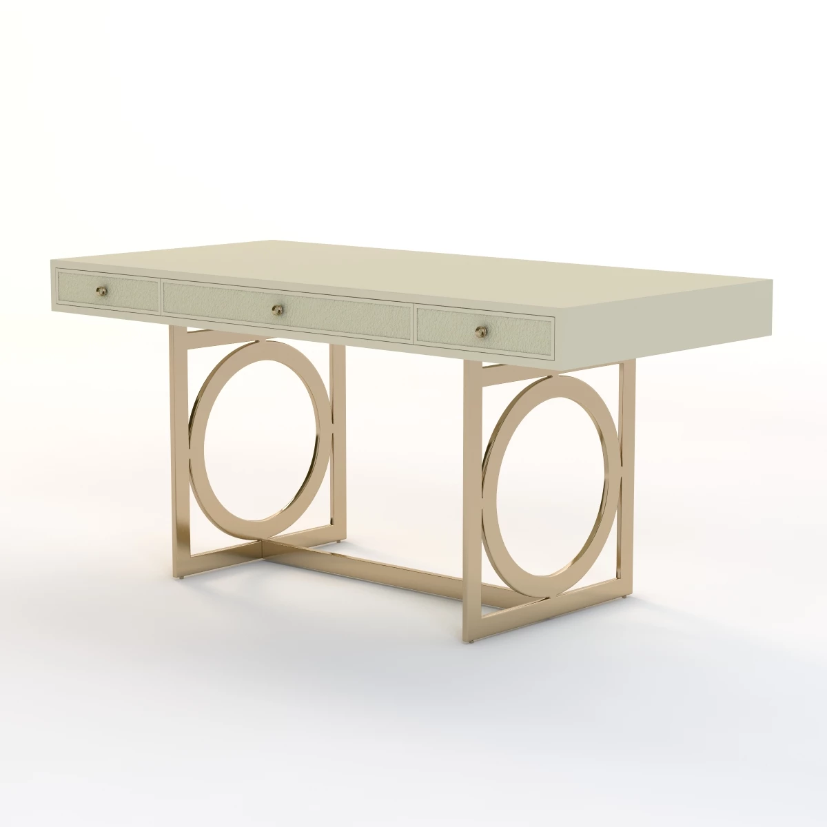 Bernhardt salon desk v1 3D Model_03