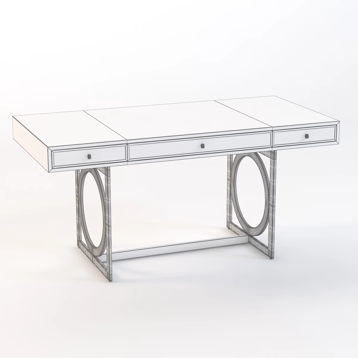 Bernhardt salon desk v1 3D Model_09