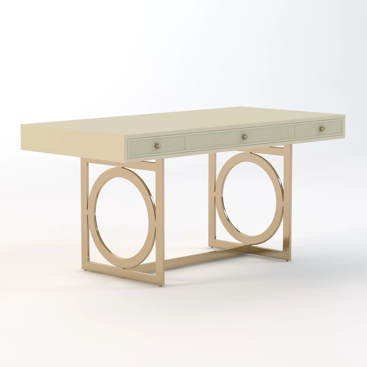 Bernhardt salon desk v1 3D Model_07