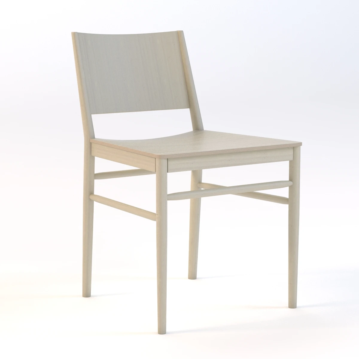 Billiani Tracy Dining Chair 3D Model_07