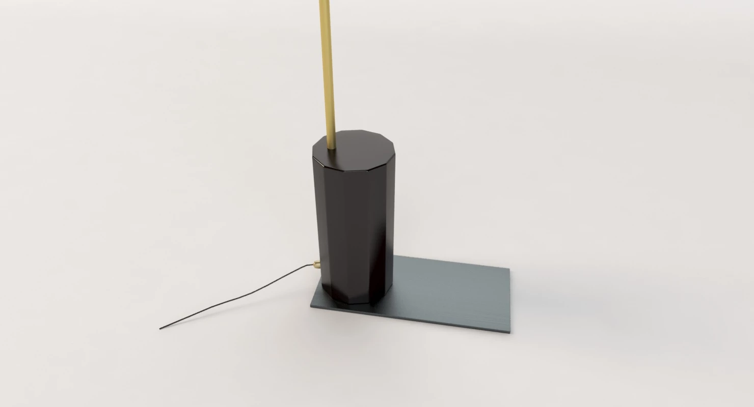 Bishop Task Large Floor Lamp 3D Model_03