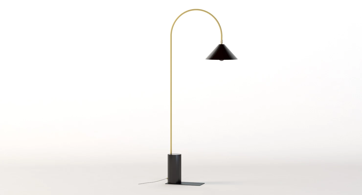 Bishop Task Large Floor Lamp 3D Model_010