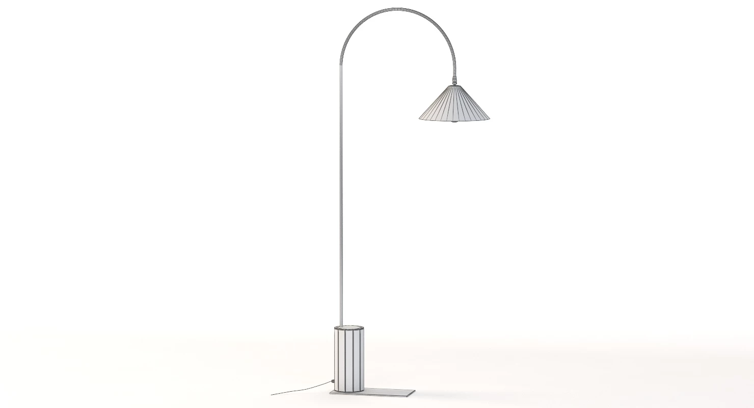 Bishop Task Large Floor Lamp 3D Model_011