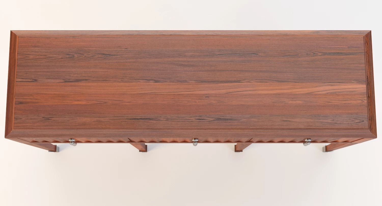 Bolier Atelier Console Fluted 113013 3D Model_09