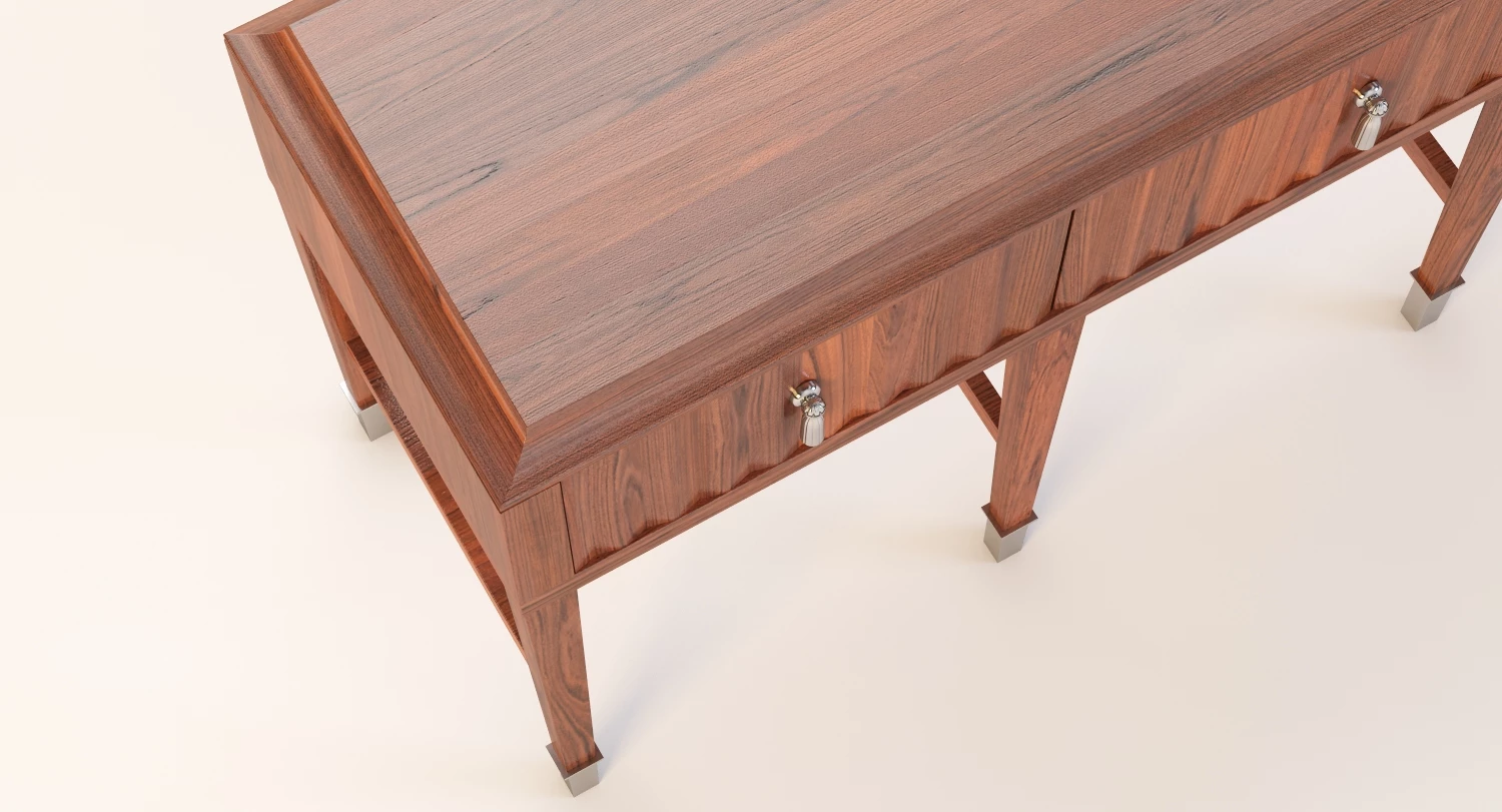 Bolier Atelier Console Fluted 113013 3D Model_08